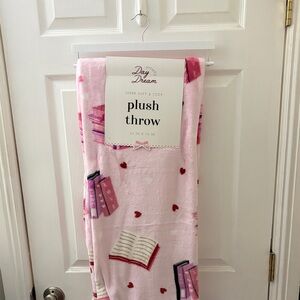 Valentine’s Plush Love Book Plush Throw